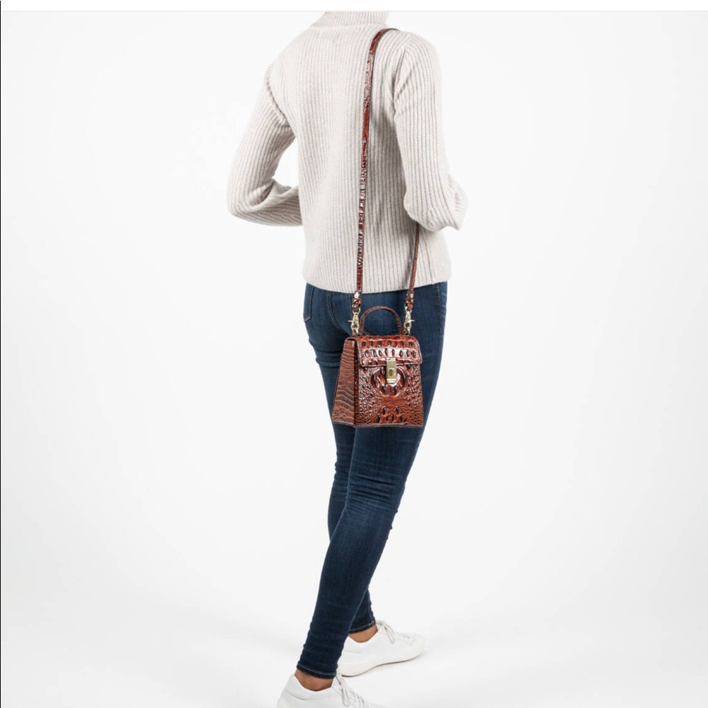 Brahmin Midge Satchel Crossbody Bag NWOT - Picture 8 of 9